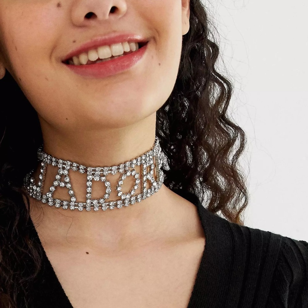 Large Crystal Jadore choker
